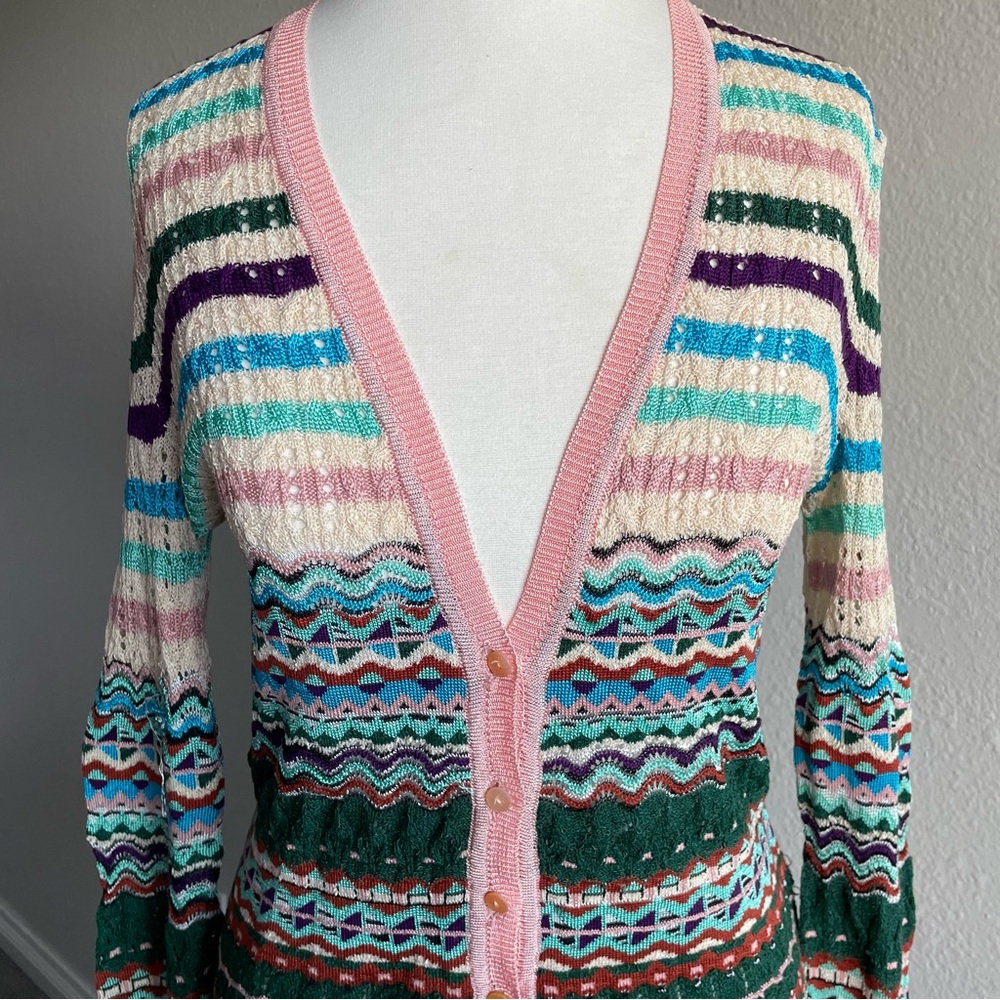 Vintage Missoni Knit Button up Cardigan - Picture 3 of 12